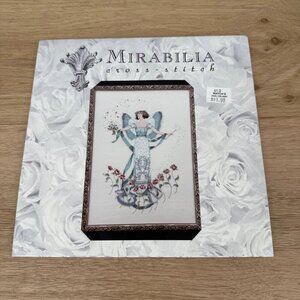 Mirabilia Aprils Blue Diamond MD 47 Cross Stitch Chart Nora Corbett NEW SEALED
